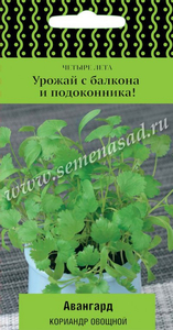 Кориандр Авангард (4 Лета) 1г Поиск, Пряное, ароматное растение.